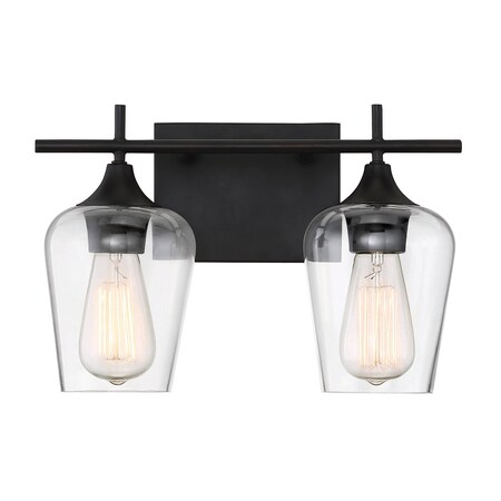 Savoy House Octave 2 Light Bath Bar 8-4030-2-13
